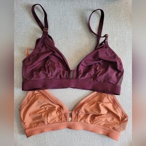 Lively mesh trim nursing bra